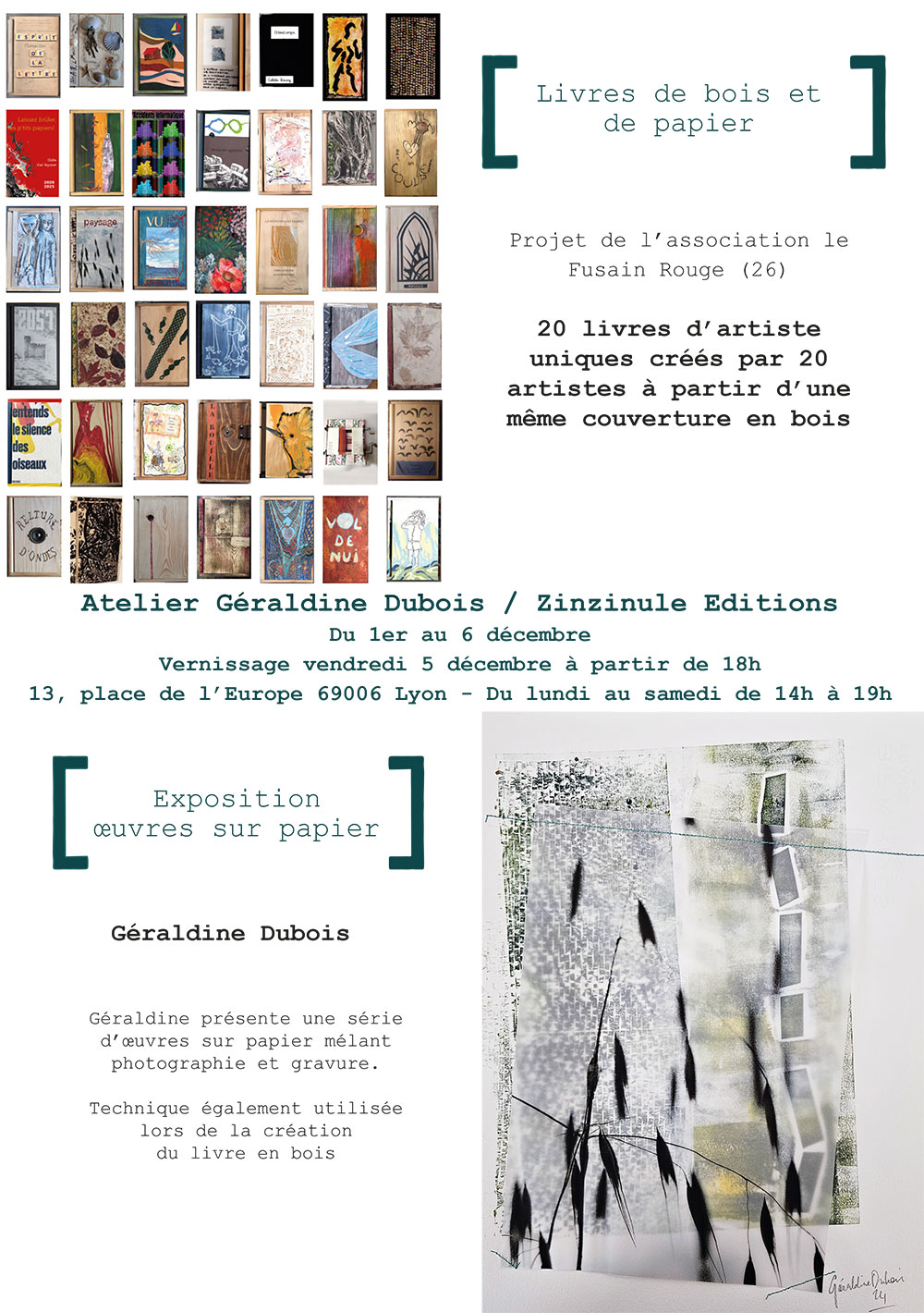 exposition geraldine dubois