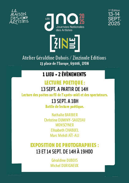 journe des artistes Zinzinule Editions