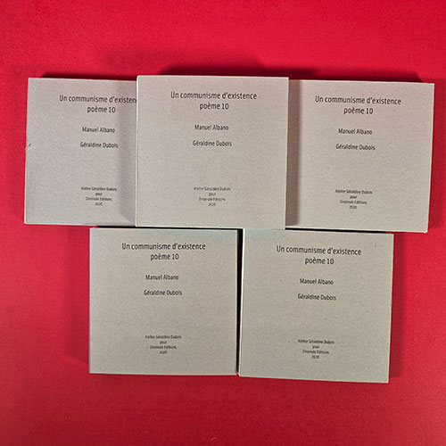 livre d'artiste un communisme d'existence