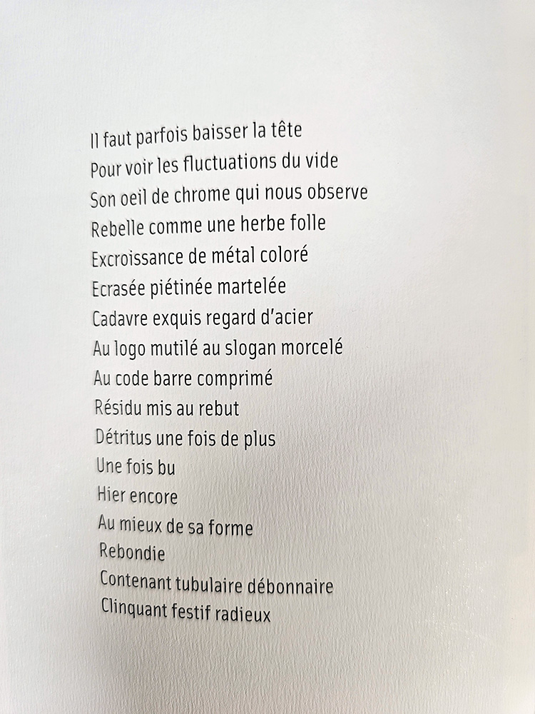 compressions poésie