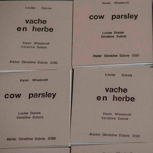 livre d'artiste cow parsley